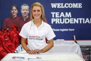Laura Trott at Prudential RideLondon Cycle Show. Friday 2 August 2013