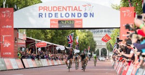 Adam Blyth wins Prudential RideLondon, Classic – Pro men’s race through Surrey and the city of London, finishing on the Mall. 10 August 2014