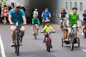 Prudential RideLondon, Freecycle – family fun cycle through traffic free streets of London taking in the capital’s world-famous landmarks,. 9 August 2014
